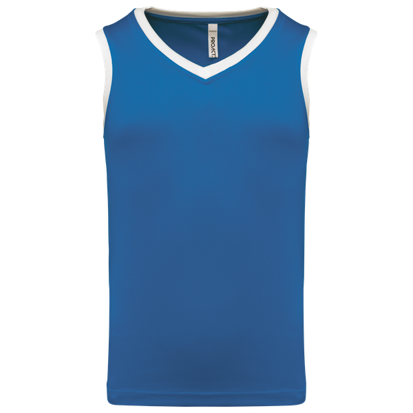 Maillot de basket-ball enfant Sporty Royal Blue / White PROACT®
