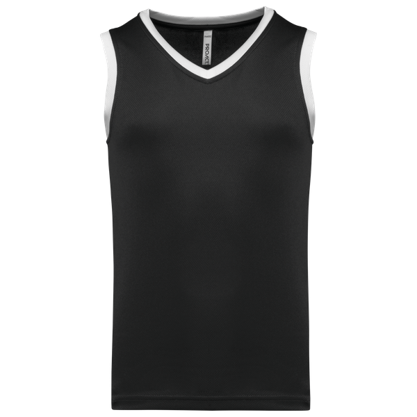 Maillot de basket-ball enfant Black / White PROACT®