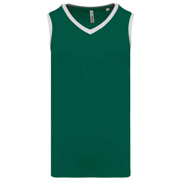 Maillot de basket-ball homme Dark Green / White PROACT®