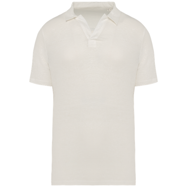 Polo en lin homme Ivory Spasso