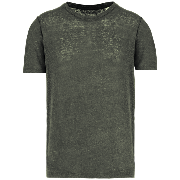 T-shirt en lin homme Organic Khaki Spasso