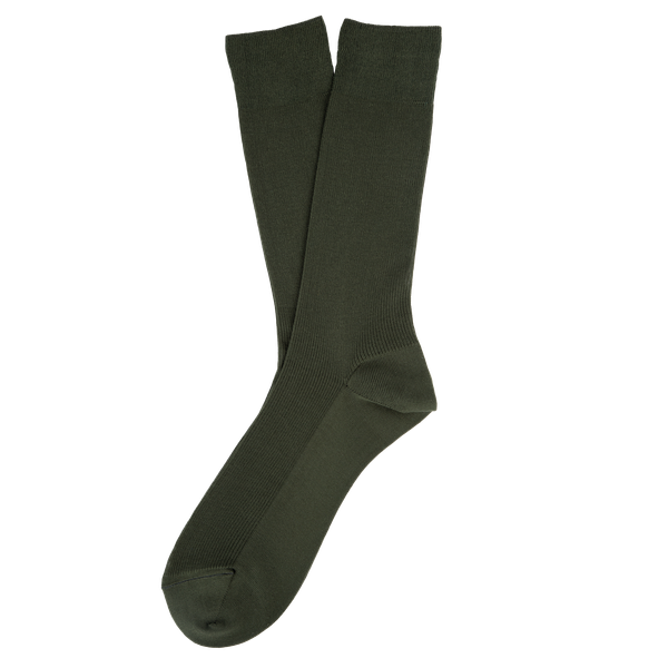 Chaussettes unisexes Organic Khaki Spasso