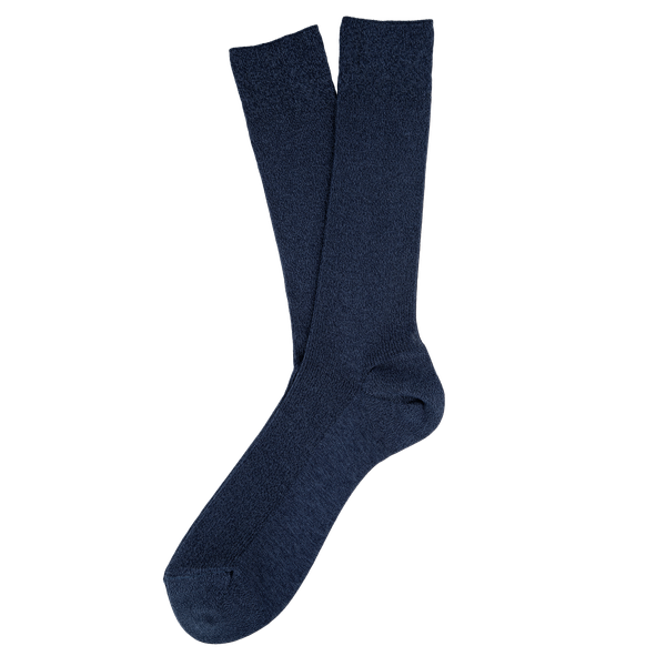 Chaussettes unisexes Navy Blue Heather Spasso