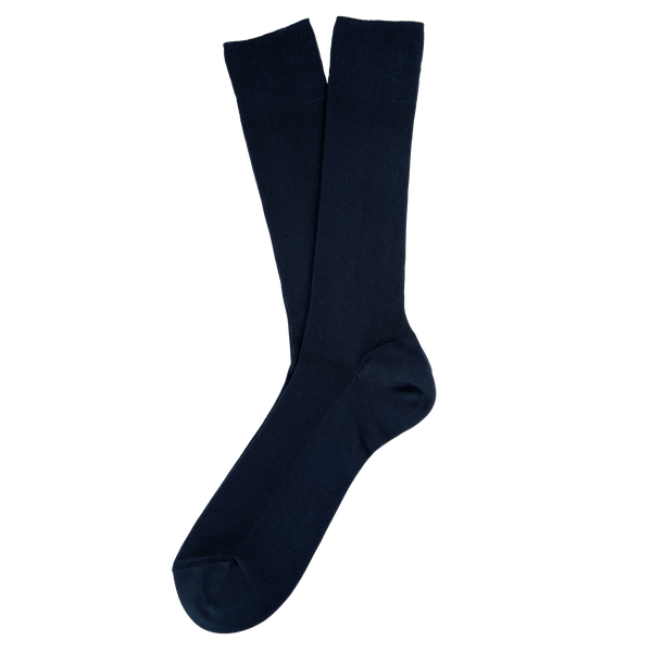 Chaussettes unisexes Navy Blue Spasso