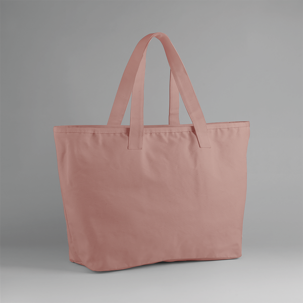 Sac de plage zippé 475 GSM Pink Westford mill