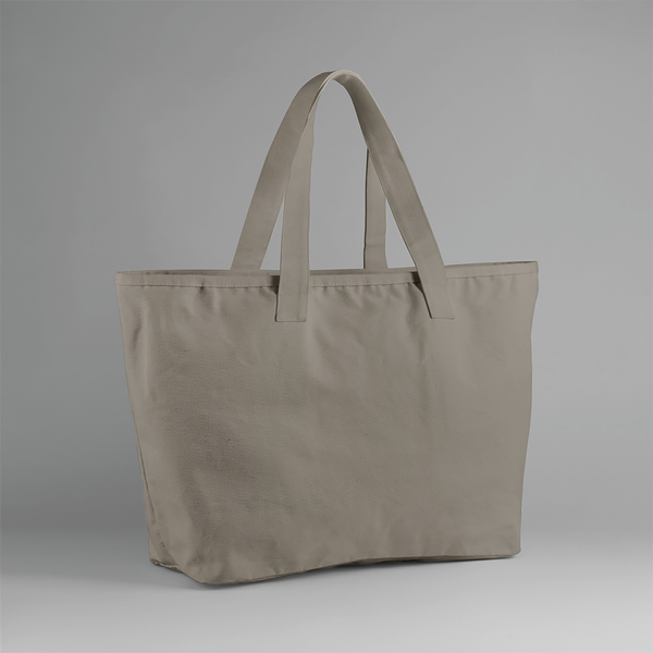 Sac de plage zippé 475 GSM Mushroom Westford mill