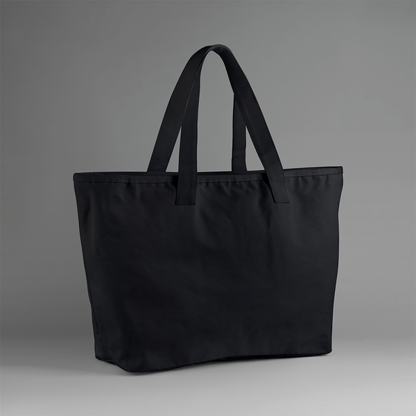 Sac de plage zippé 475 GSM Black Westford mill