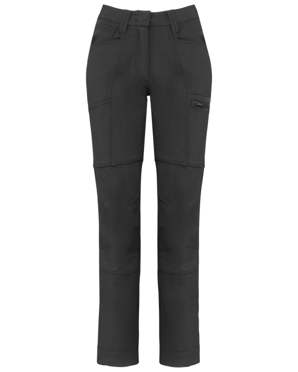 Pantalon recyclé stretch femme Dark Grey WK. Designed To Work