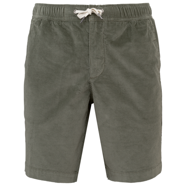 Short écoresponsable en velours côtelé homme Pale Khaki Spasso