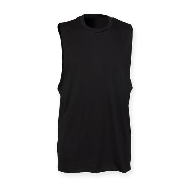 Débardeur évasé homme Black SF Clothing
