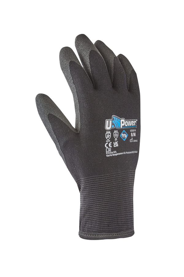 Gants de protection Olaf Gris / Noir U-Power