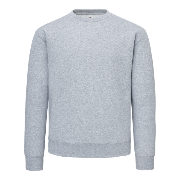 Sweat col rond coton Homme Athletic Heather Fruit of the Loom