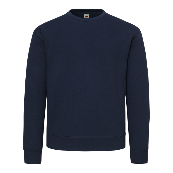 Sweat col rond coton Homme Deep Navy Fruit of the Loom