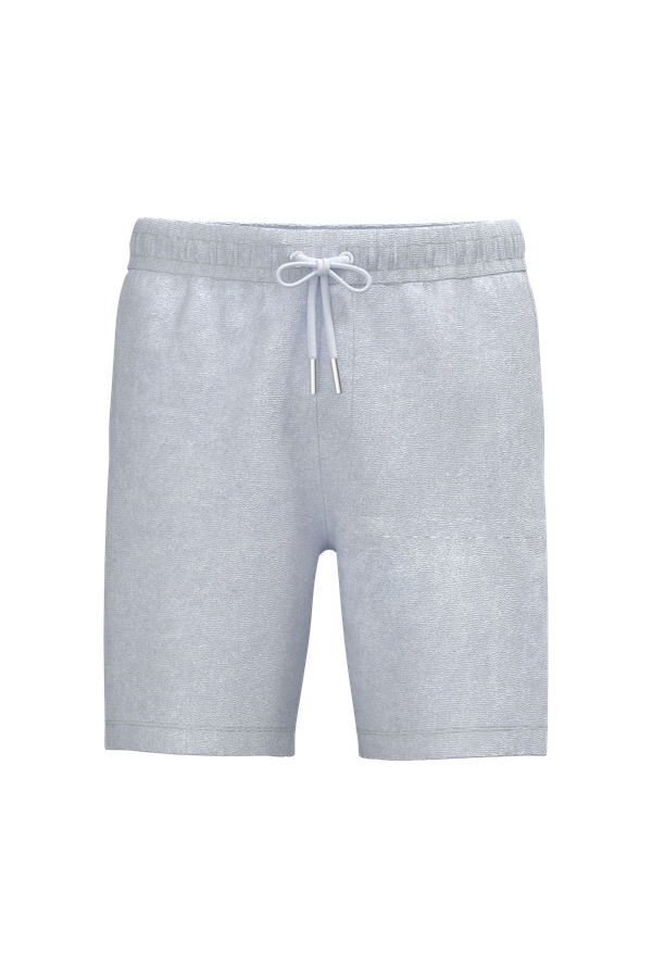 Short écoresponsable en éponge homme White Spasso
