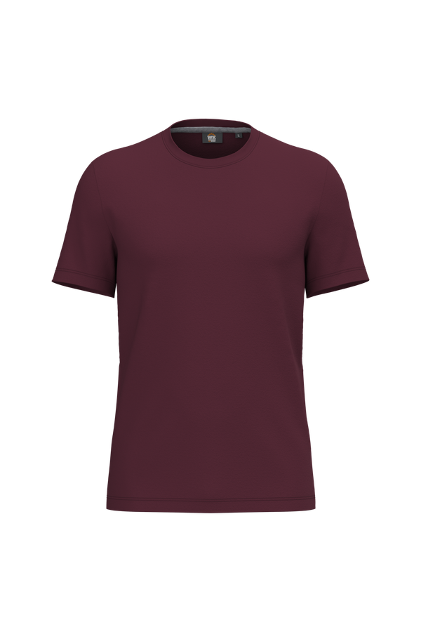 T-shirt à traitement antibactérien homme Wine WK. Designed To Work