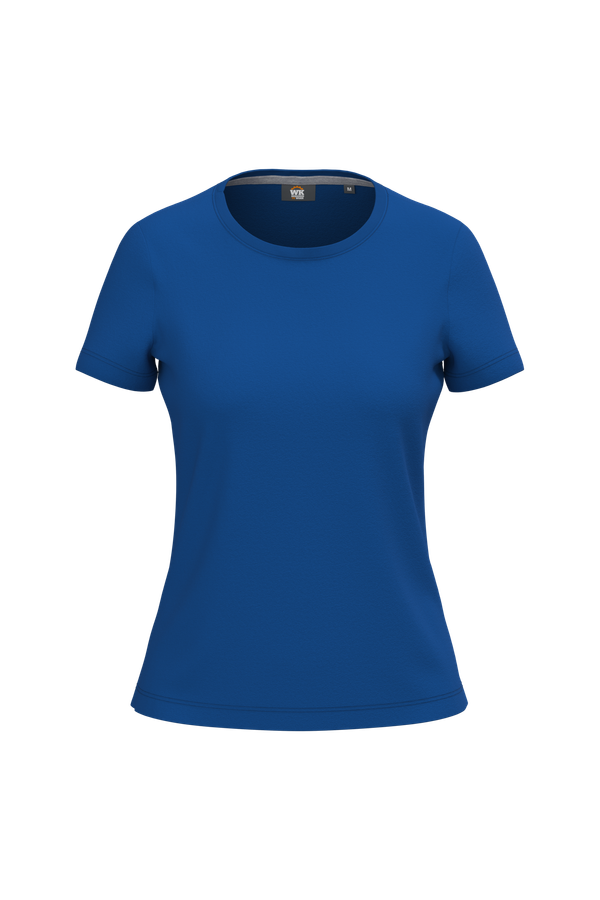 T-shirt à traitement antibactérien femme Royal Blue WK. Designed To Work