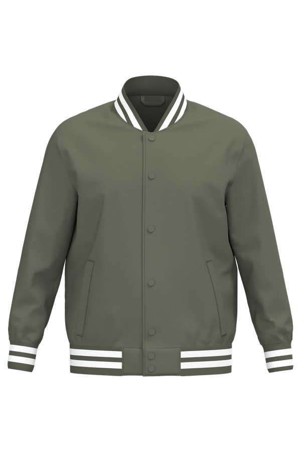 Veste teddy rembourrée écoresponsable unisexe Organic Khaki Native Spirit