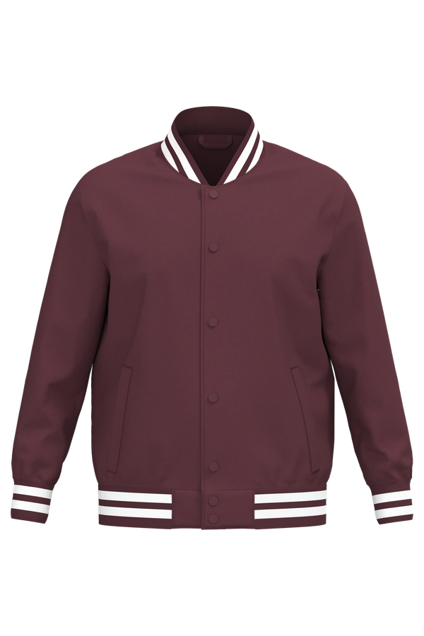 Veste teddy rembourrée écoresponsable unisexe Dark Cherry Native Spirit