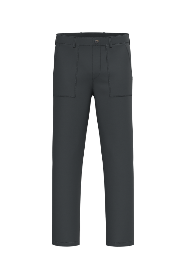 Pantalon utility écoresponsable délavé homme Washed Coal Grey Native Spirit