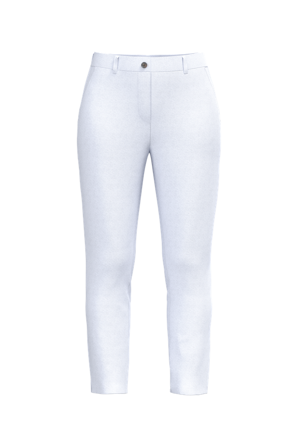 Pantalon chino 7/8 femme - 235g White Native Spirit