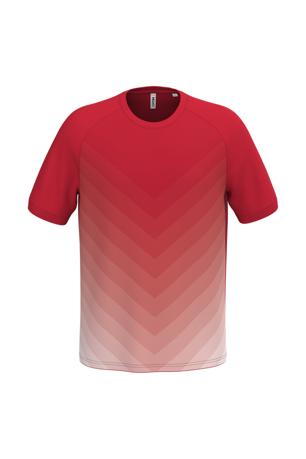 Maillot multisport polyester sublimé unisexe Sporty Red PROACT®