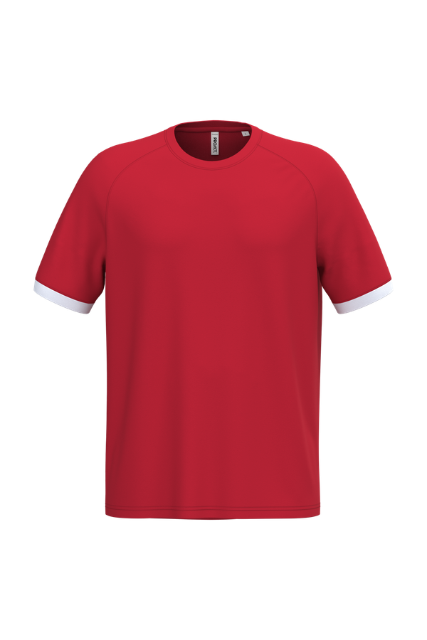 Maillot multisport en polyester unisexe Sporty Red / White PROACT®