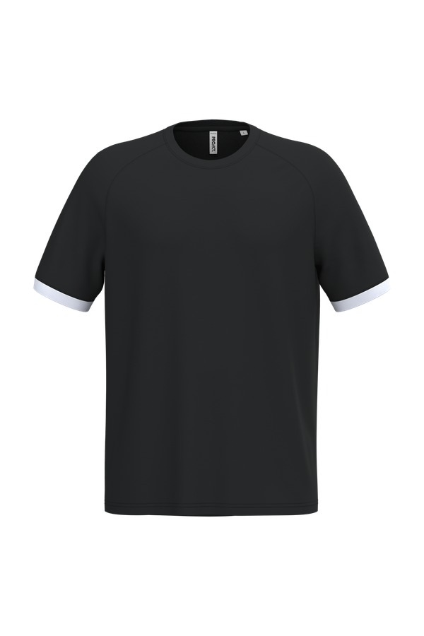 Maillot multisport en polyester unisexe Black / White PROACT®