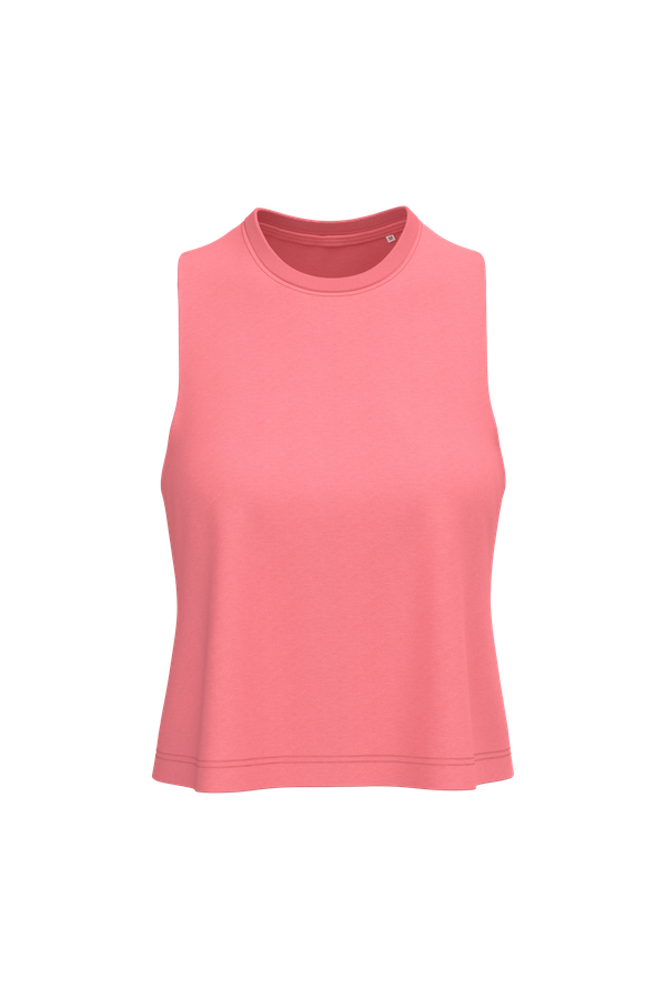 Débardeur crop Triblend femme Coral PROACT®