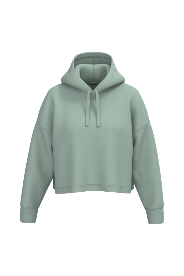 Sweat-shirt crop à capuche femme Sage PROACT®