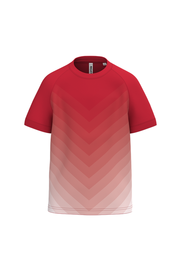Maillot multisport polyester sublimé enfant Sporty Red PROACT®