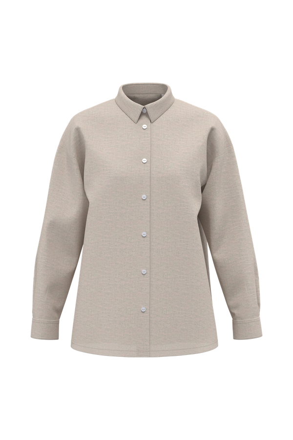 Chemise oversize en lin femme Linen Spasso