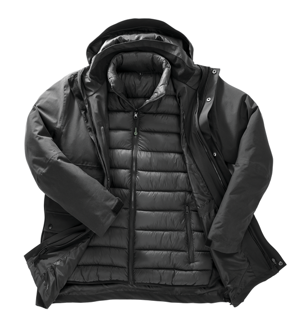 Doudoune Ripstop recyclée 3 en 1 Black Result