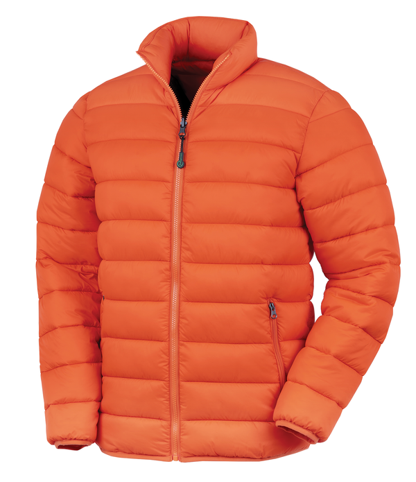 Doudoune Ripstop recyclée 3 en 1 Navy / Orange Result
