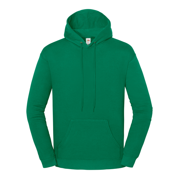Sweat-shirt à capuche Iconic 250 College Green Fruit of the Loom