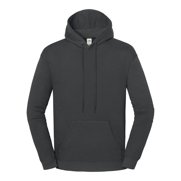 Sweat-shirt à capuche Iconic 250 Light Graphite Fruit of the Loom