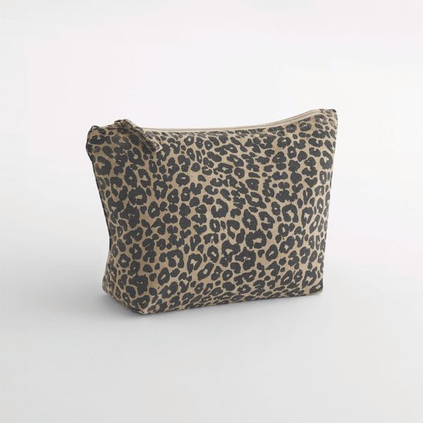 Pochette en toile imprimé léopard Vintage leopard print Westford Mill