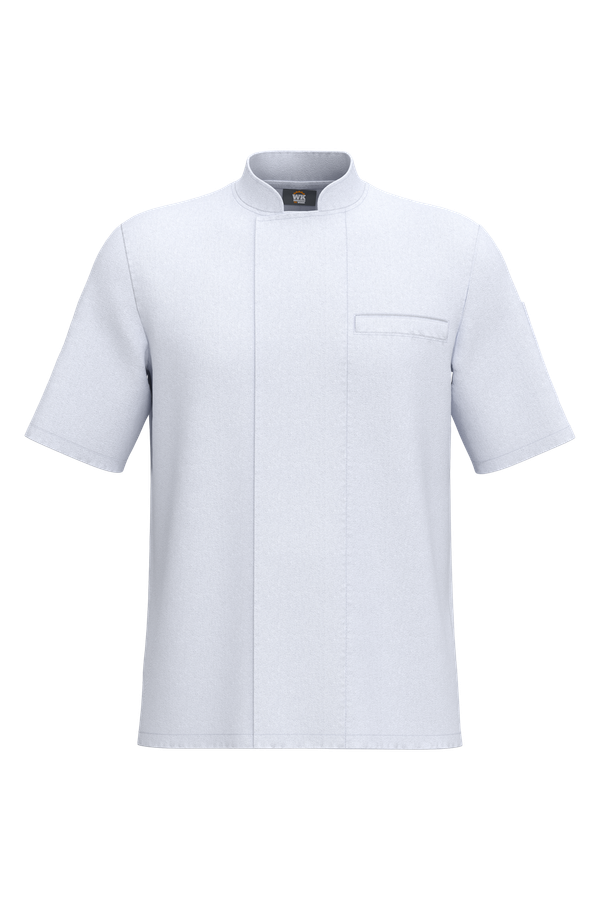 Veste de cuisine écoresponsable manches courtes unisexe White WK. Designed To Work