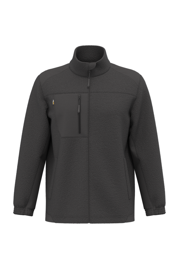 Polaire avec membrane isolante unisexe Dark Grey WK. Designed To Work