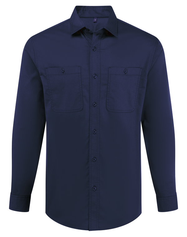 Chemise de service unisex Stay navy Premier