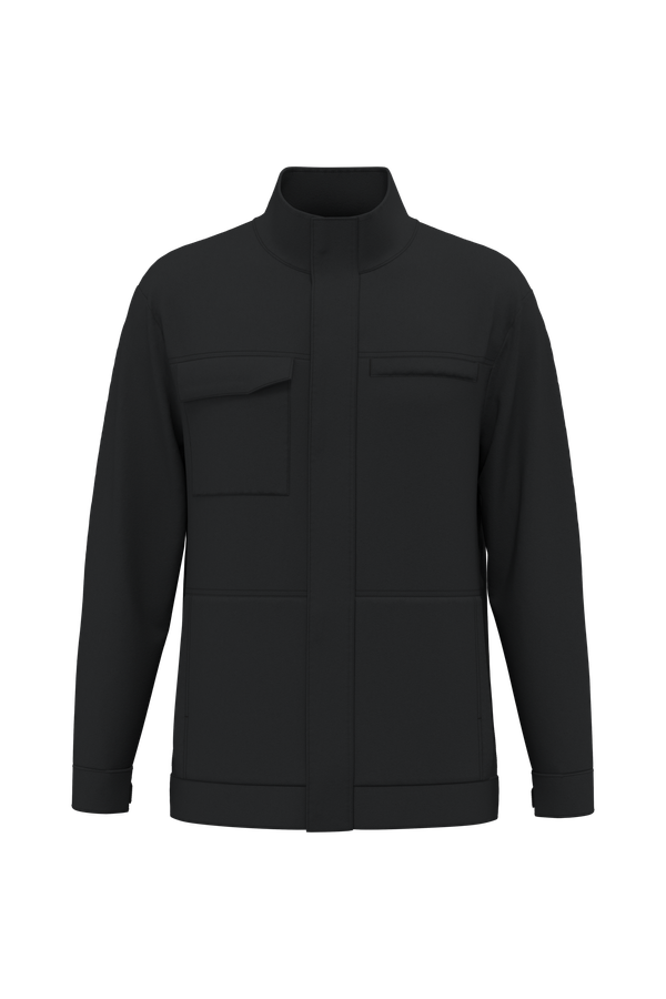 Veste de travail sans métal unisexe Black WK. Designed To Work