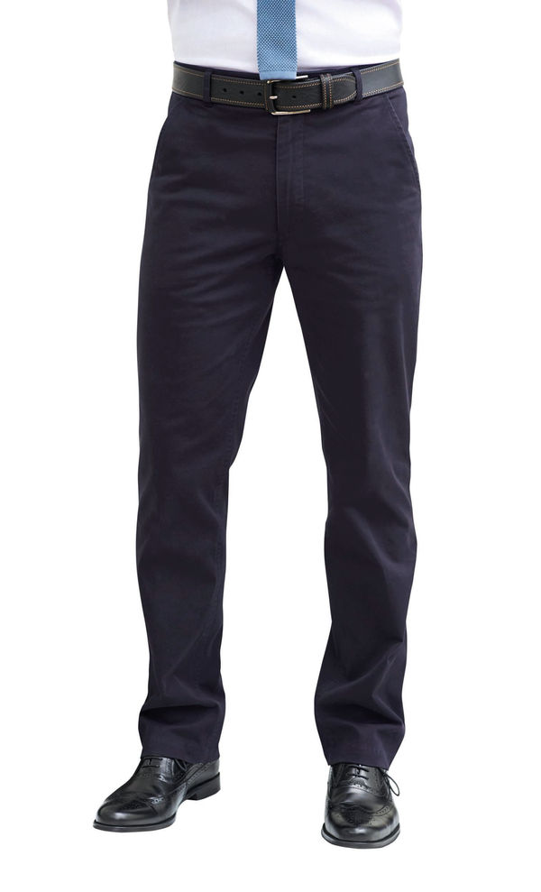 Chino Leo Coupe Slim Navy BROOK TAVERNER