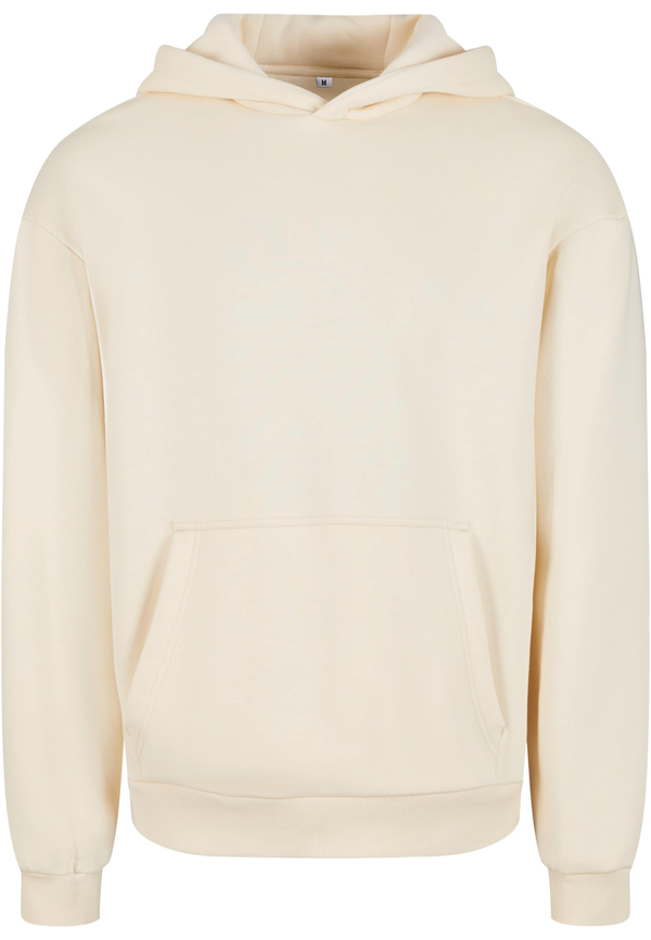 BY284 Fluffy Hoody Build Your Brand White-Sand BUILD YOUR BRAND