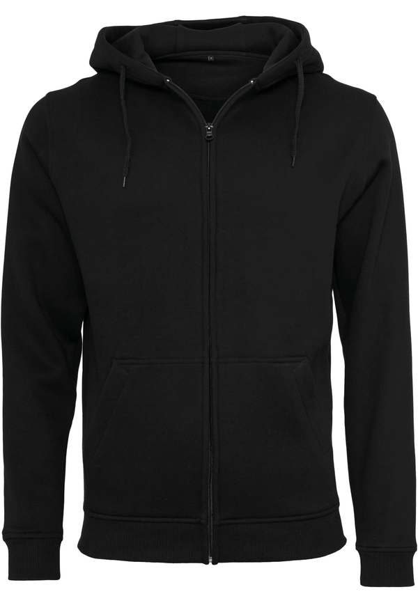 Heavy Zip Hoody Black Build Your Brand