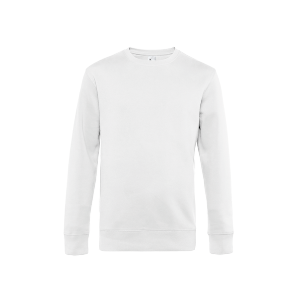 Sweat col rond KING White B&C