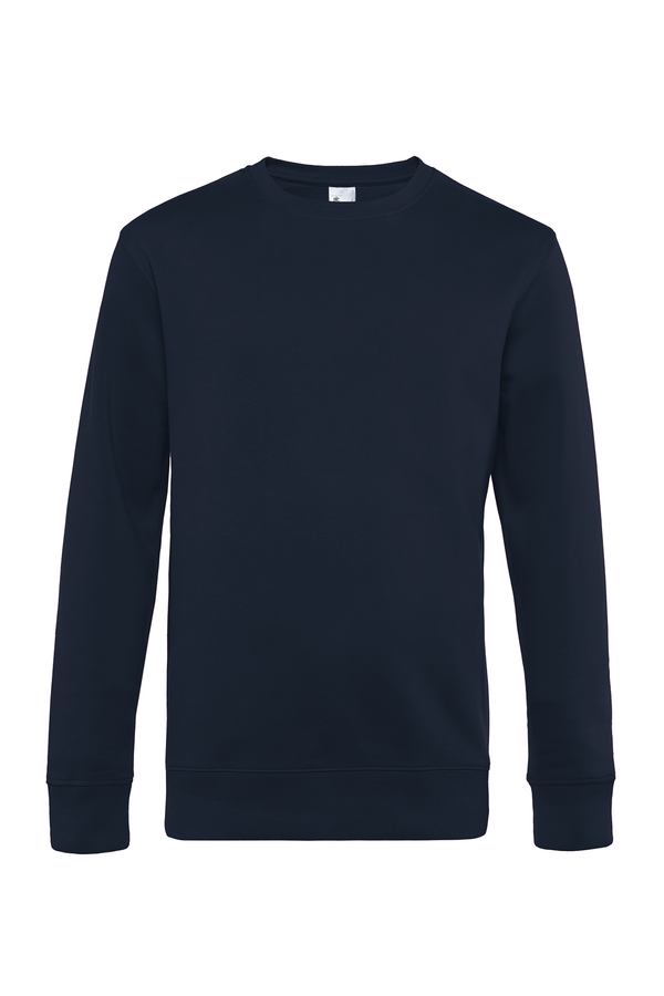 Sweat col rond KING Navy B&C