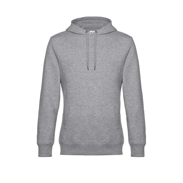 Sweat à capuche KING Heather Grey B&C