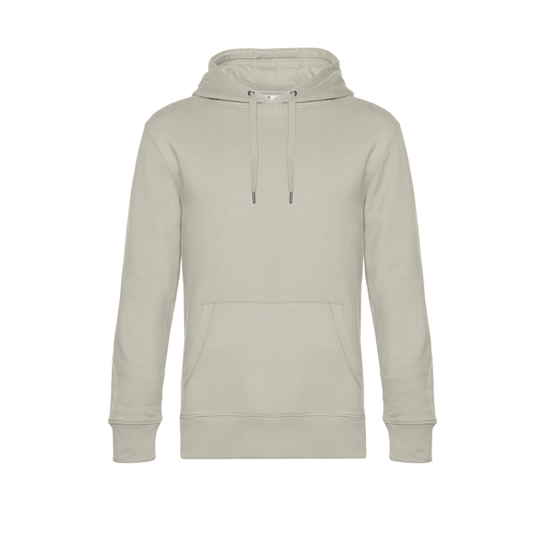 Sweat à capuche KING Grey Fog B&C