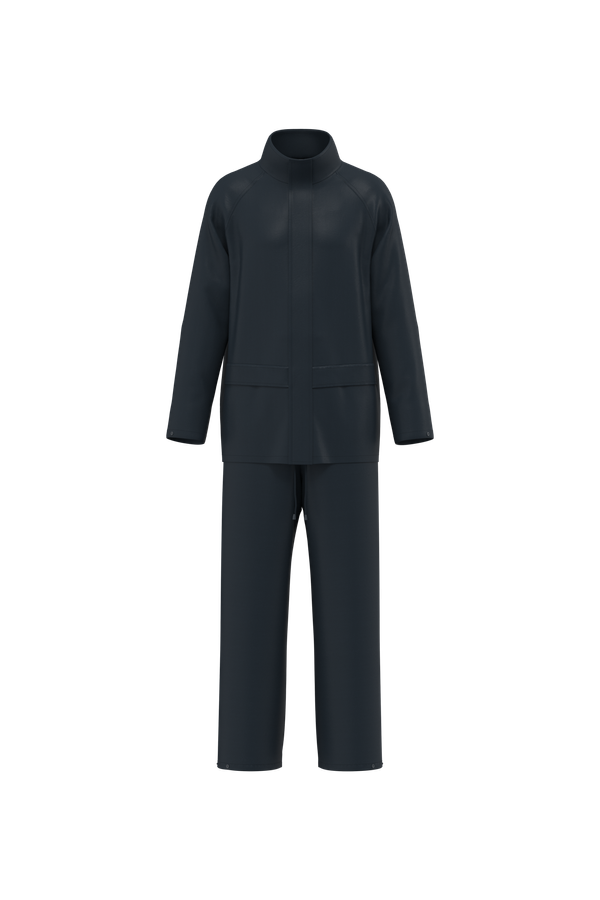 Ensemble de pluie unisexe Navy WK. Designed To Work