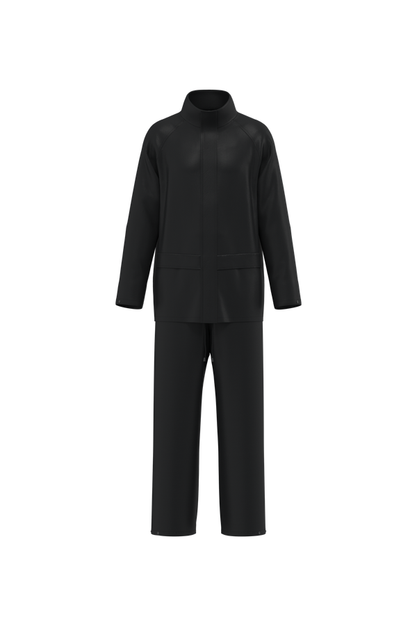 Ensemble de pluie unisexe Black WK. Designed To Work