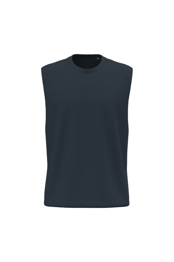 T-shirt sans manches Bio150 homme Navy Kariban